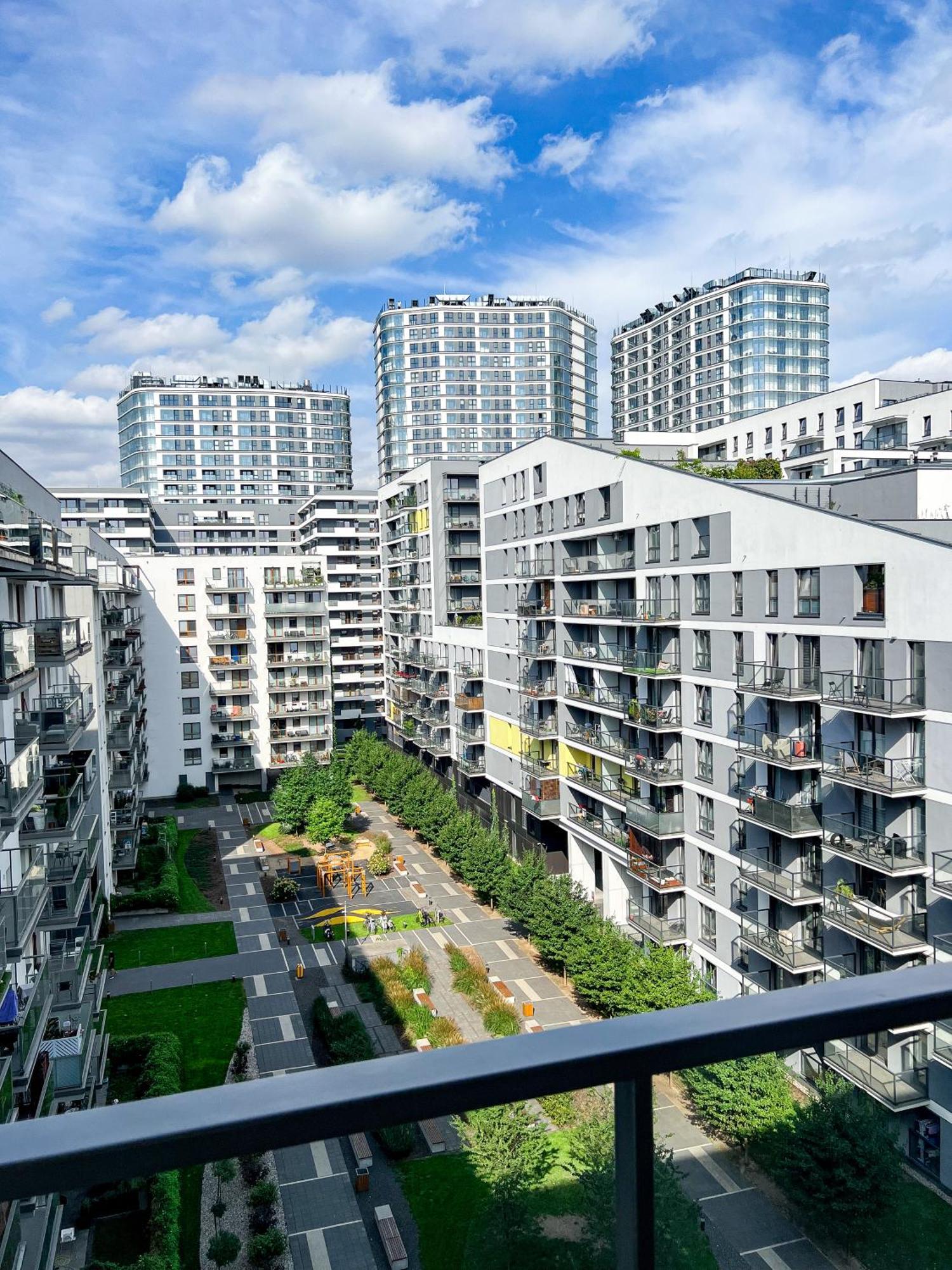 Nowoczesny Apartament - Blisko Centrum Varsóvia Exterior foto
